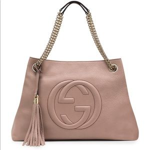 Nude/pink Gucci bag